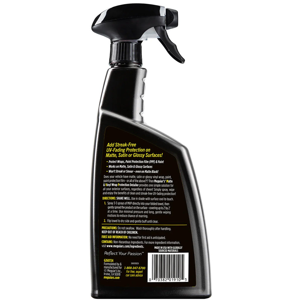 Meguiar's MVP Detailer Matte & Vinyl Wrap Protection - 24oz