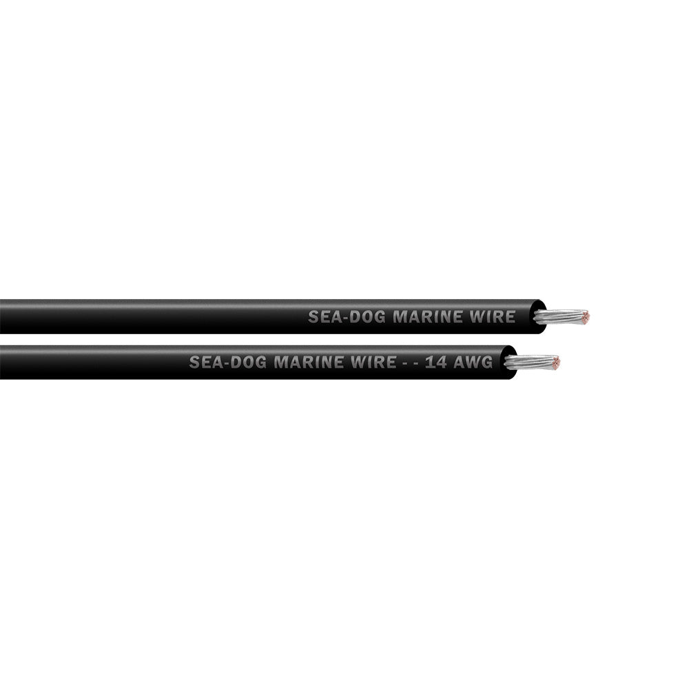 Sea-Dog 14 AWG Black Primary Wire - 250'