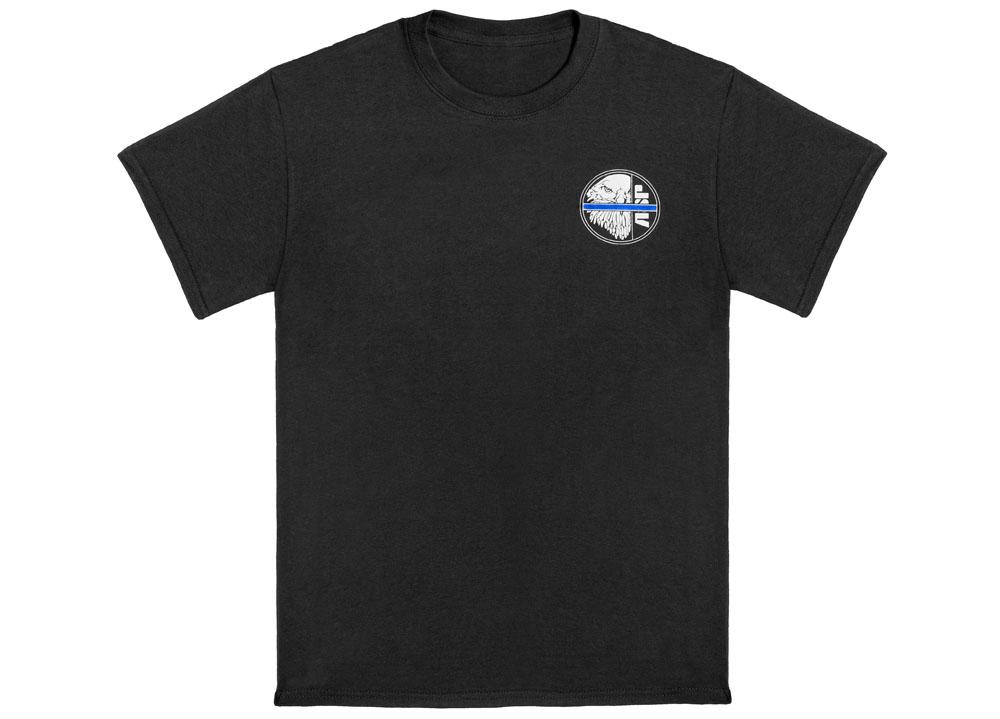 Blue Line T-Shirt, Cotton