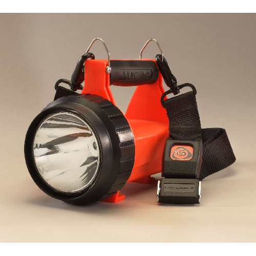 Streamlight Fire Vulcan Led Standard System Iec Type A (120v) Ac/ 12v Dc. Orange