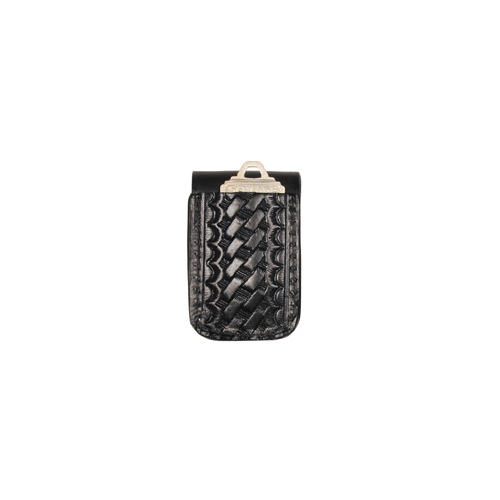 Boston Leather Double Wide Belt Keeper With Key Slot