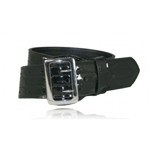 Sam Browne Belt, Four-row Stitched, 2 1/4 Wide