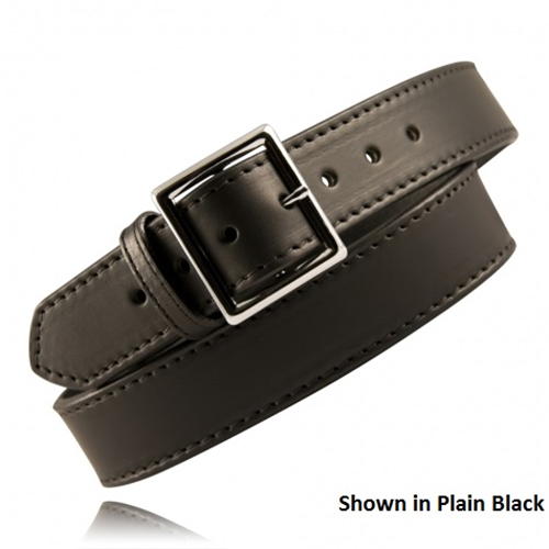 Boston Leather 1 3/4 Stitched Garrison Belt