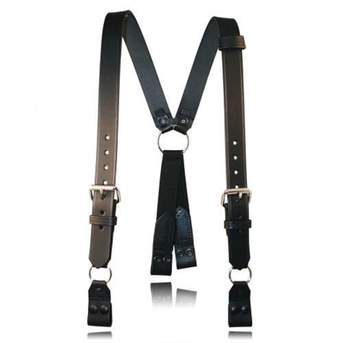 Boston Leather Firefighter‚s Suspenders, Loop Attachment