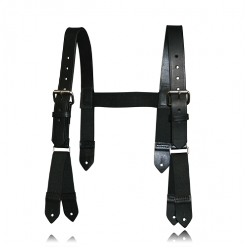 Firefighter's H-back Suspenders, Button Attachment