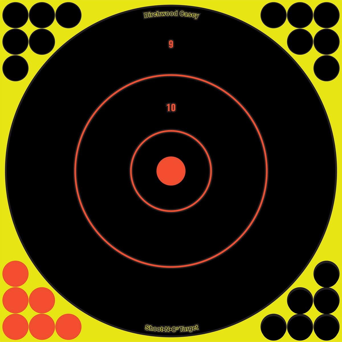 Shoot-n-c 12 Inch Bull's-eye Target
