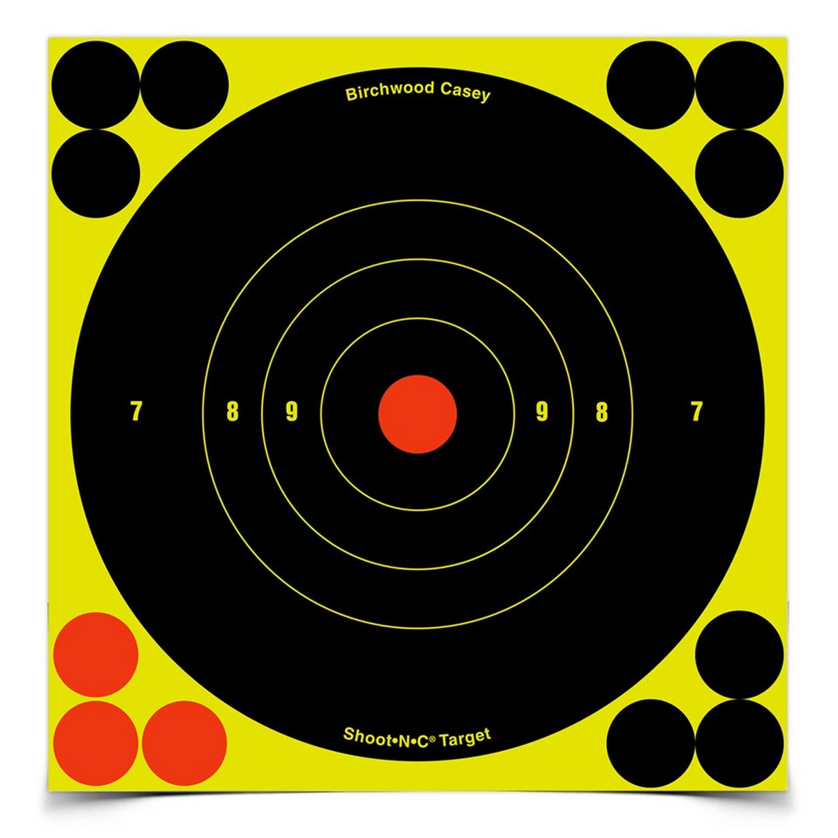 Shoot-n-c 6 Inch Bull's-eye Target