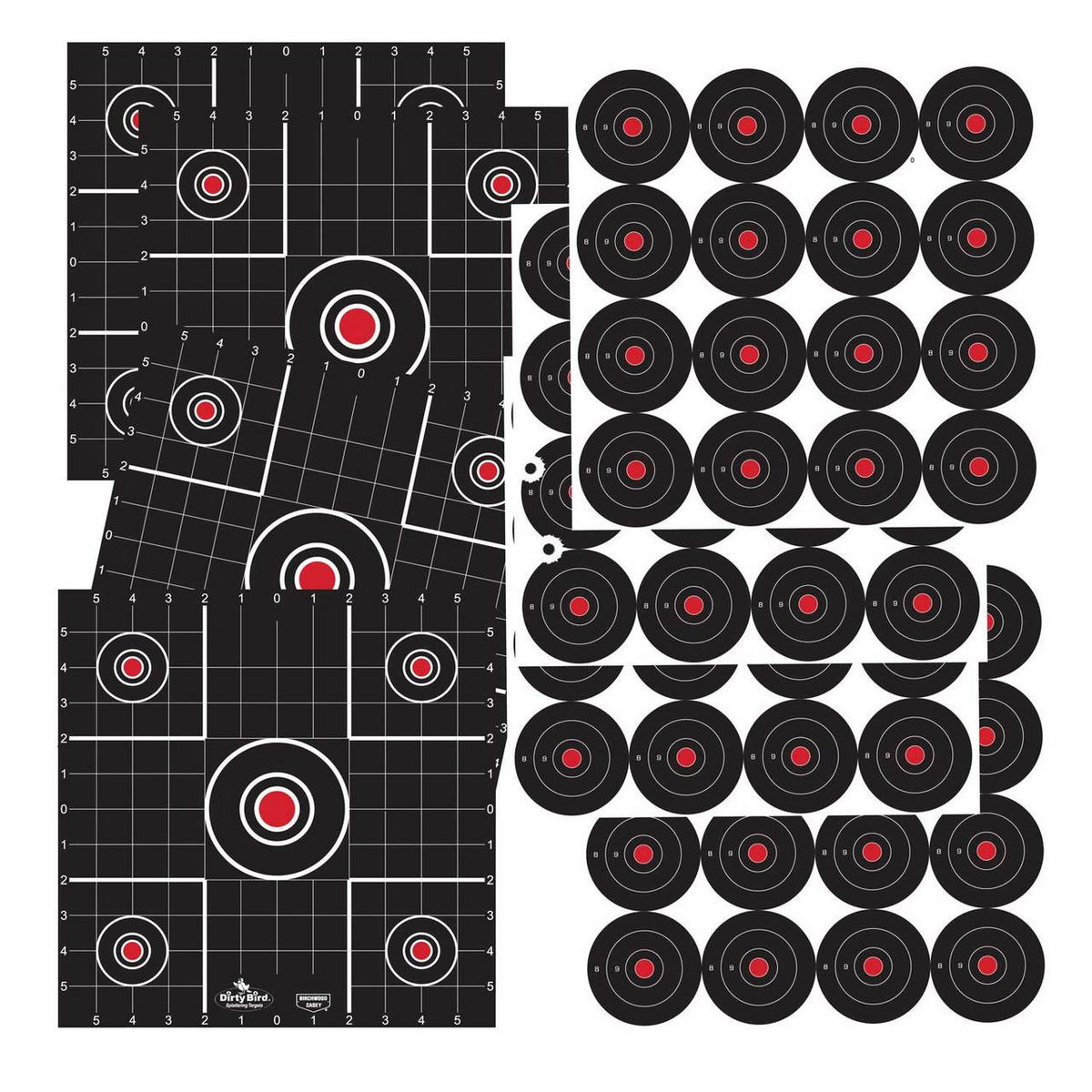 Dirty Bird 12 Inch Target Combo 12-pack