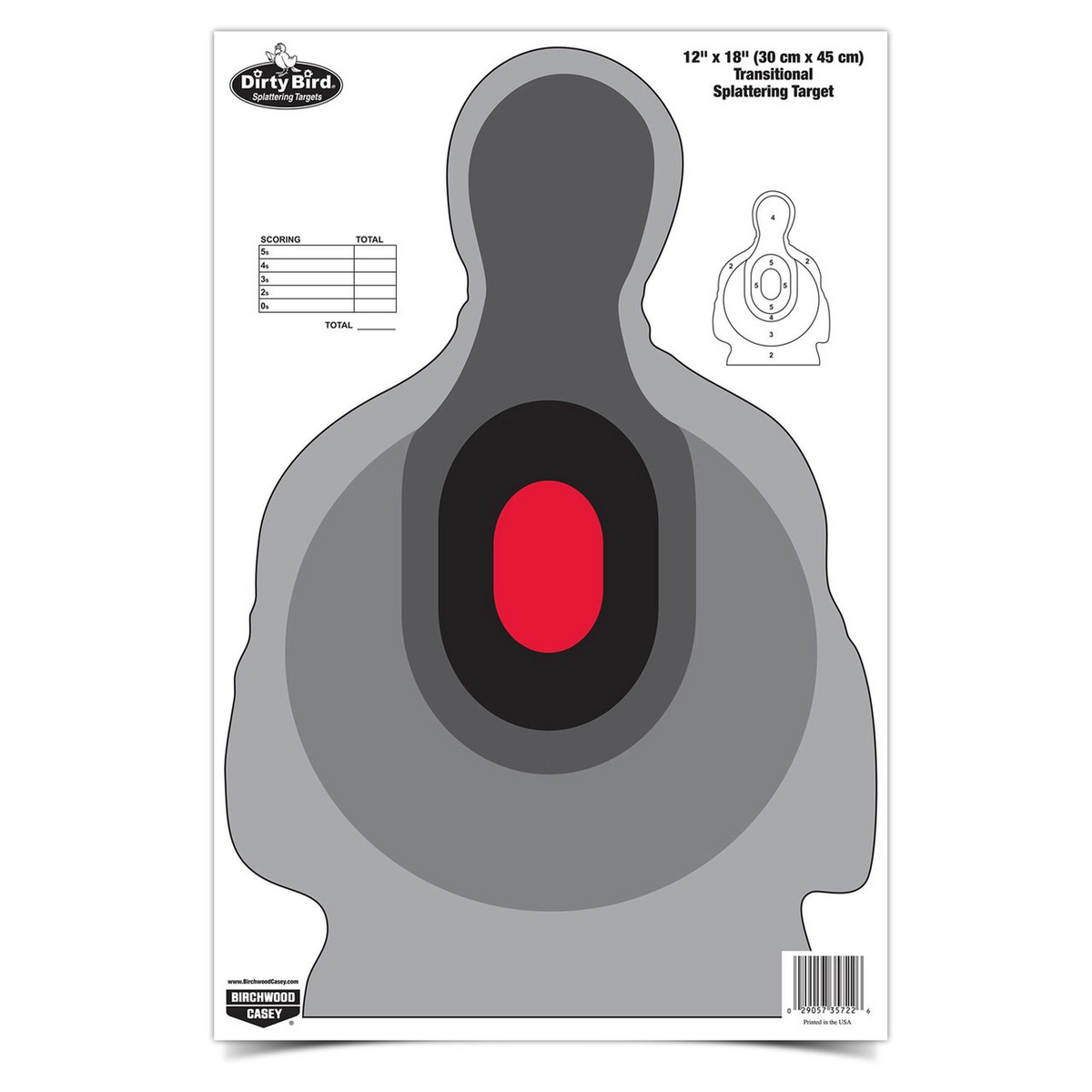 Dirty Bird 12 X 18 Transitional Target