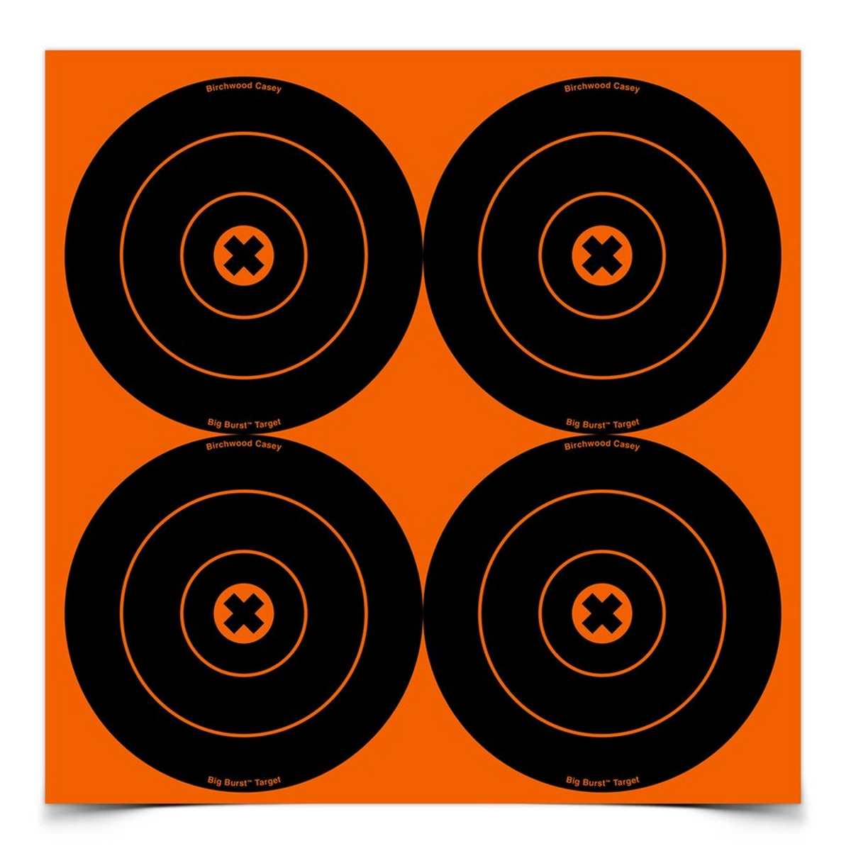 Big Burst 6 Inch Bull's-eye Target, 3 Sheets