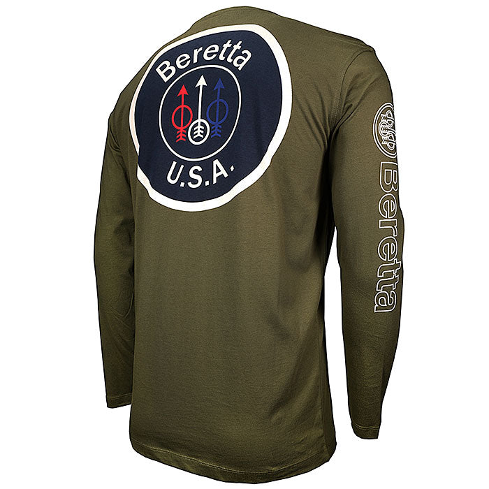Beretta Usa Logo Long Sleeve T-shirt