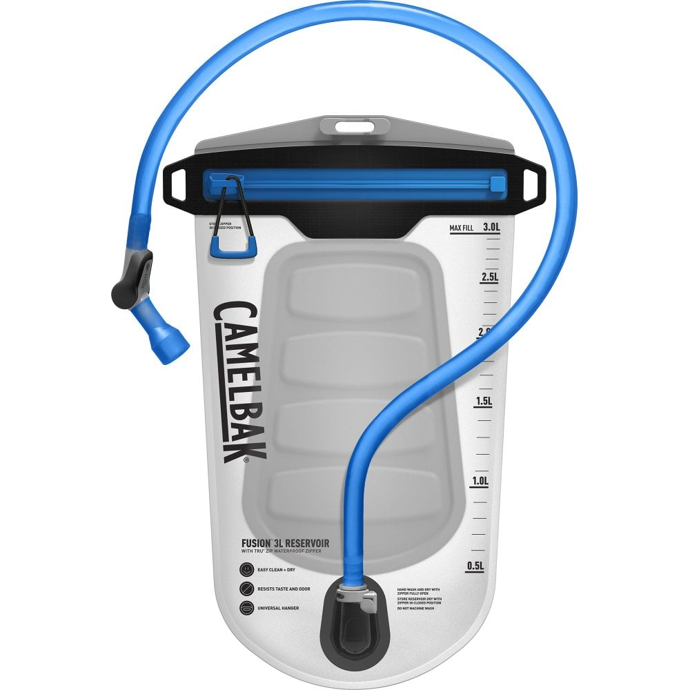 Fusion 3l Group Reservoir W/ Tru Zip Waterproof Zipper - Clear