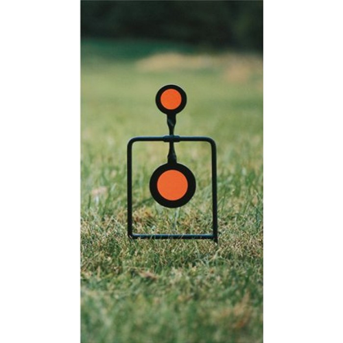 Double Spin Centerfire Handgun Swinging Target Up To .44 Mag