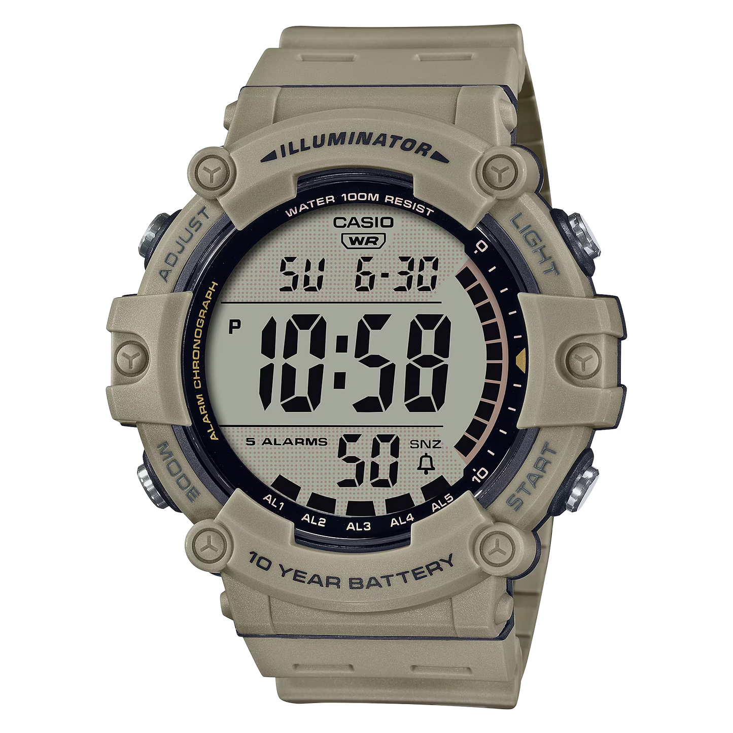 Casio Classic Digital Watch W/ 10-year Battery