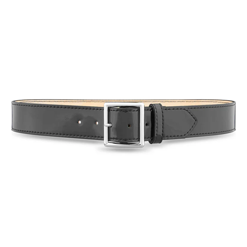 Dutyman 1-3/4" Hi-gloss Leather Garrison Belt With Gold Buckle