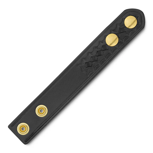 1-1/4" Basketweave Leather Belt Keeper