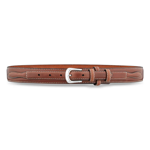 1-3/8" Brown Leather Career Ranger Belt