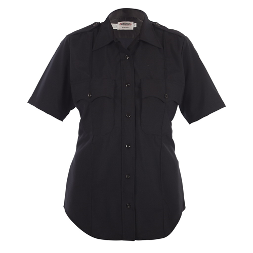Women's Plain Pocket Ss Shirt