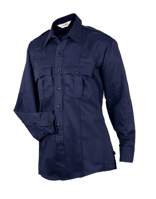 Elbeco Heroshield 100% Cotton Men's Bravo Long Sleeve Shirt