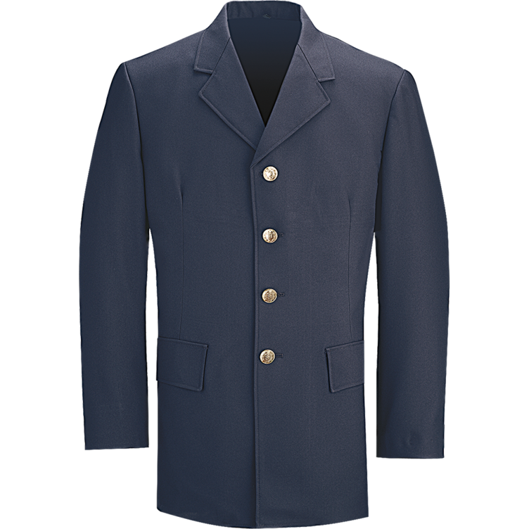 Command Single Breasted Dress Coat - Lapd Navy