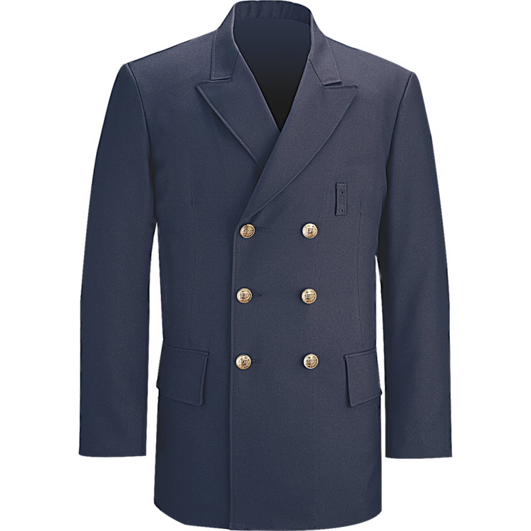 Command Double Breasted Dress Coat - Lapd Navy