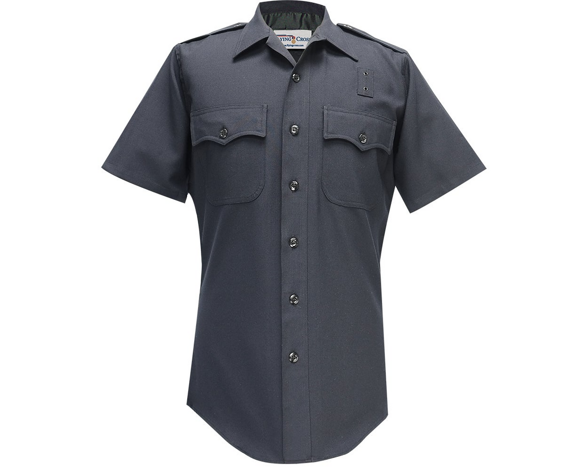 La Select 100% Wool Men's Short Sleeve Shirt