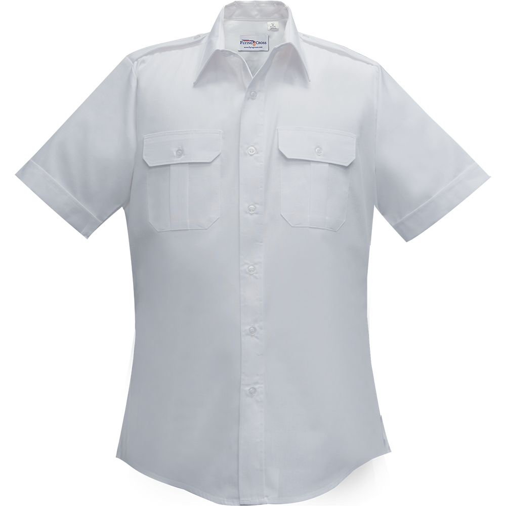 Duro Poplin Short Sleeve Shirt - White