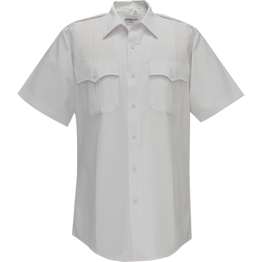 Flying Cross Command Power Stretch Short Sleeve Shirt W/ Zipper