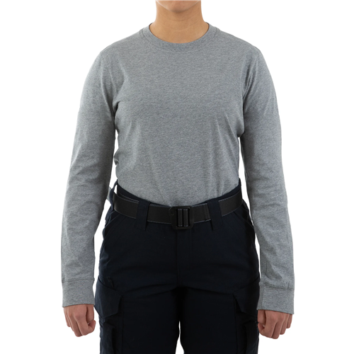 W Tactix Cotton L/S Tee