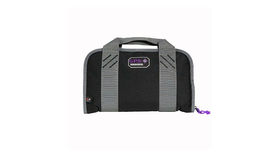 Double Compact Pistol Case W/ Mag Storage & Dump Cup