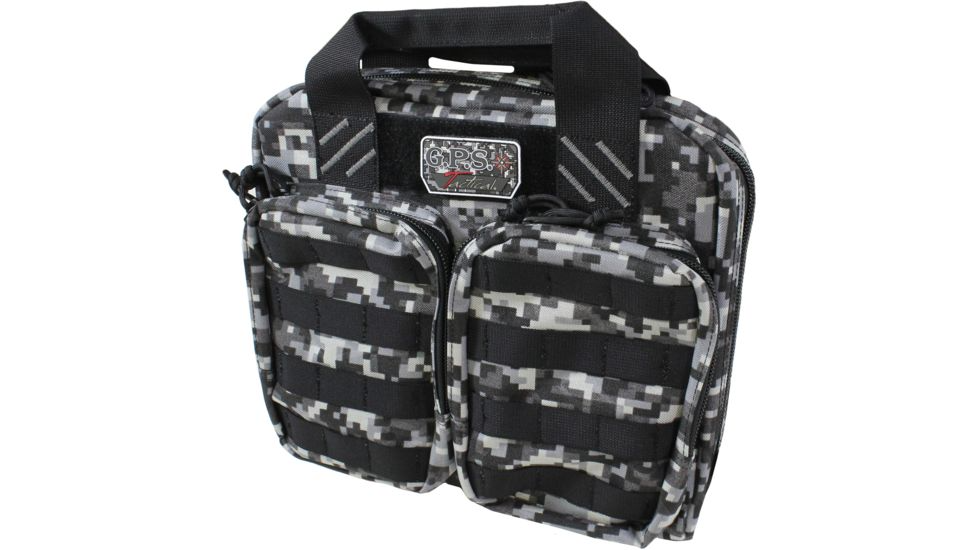 Tactical Double + 2 Pistol Case