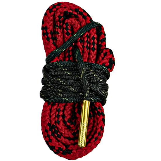 .25 Cal. 6.5mm Pull Through Rope Cleaner W Breakfree Clp Wipe Cloth