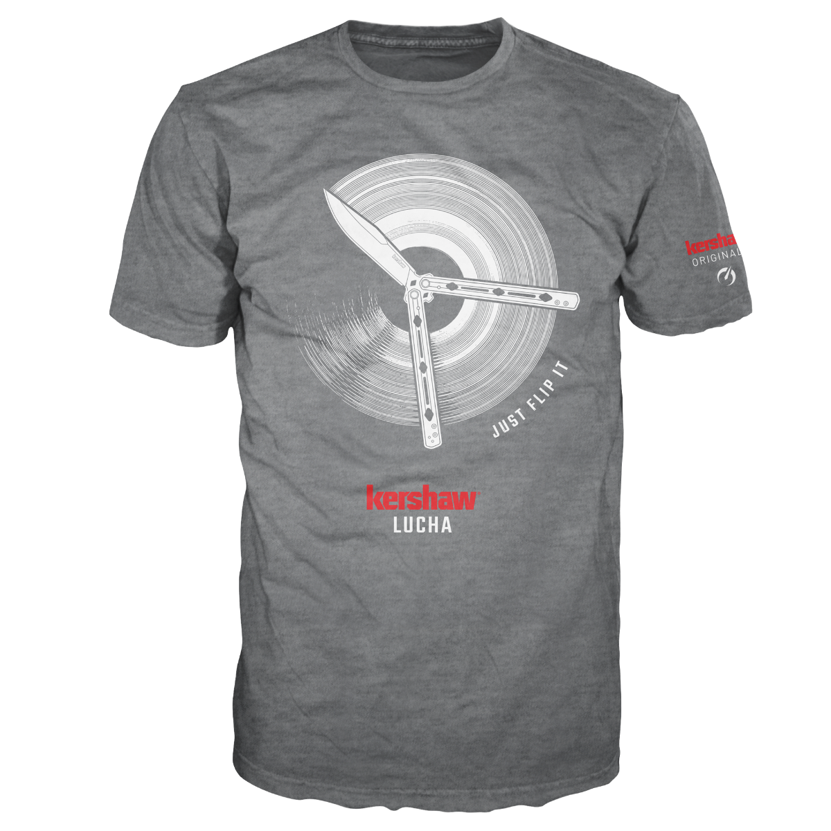 Kershaw Tshirt Lucha Gry Xx Large