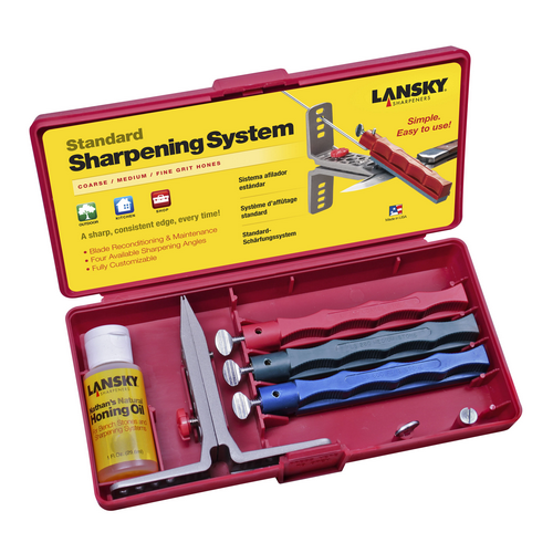 Lansky Standard 3-stone Controlled-angle Sharpening System
