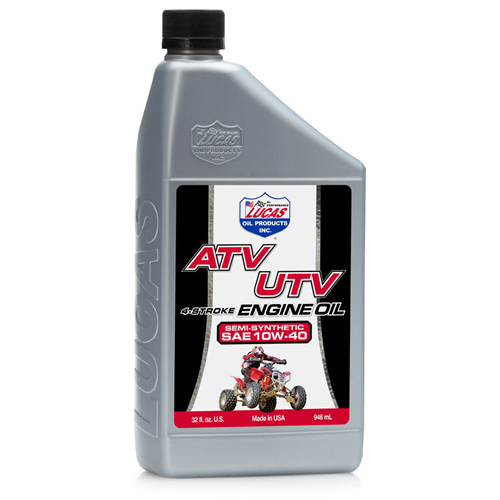 Lucas Oil Semi Synthetic Sae 10w-40 Atv Engine Oil