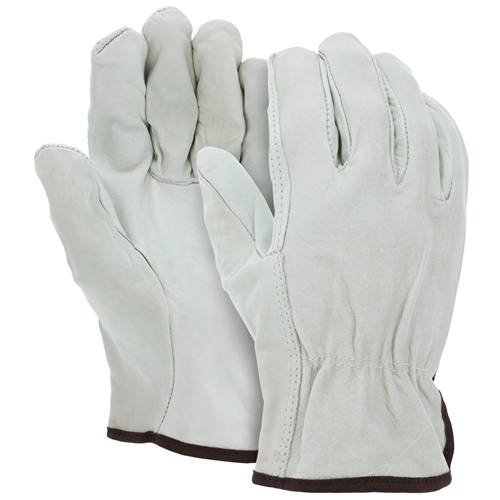 Mcr Safety Table Grade Cow Grain Drvr Glove Str Thb