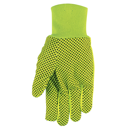 Lrg Yellow Canvas Dots 8 Oz 100% Cotton