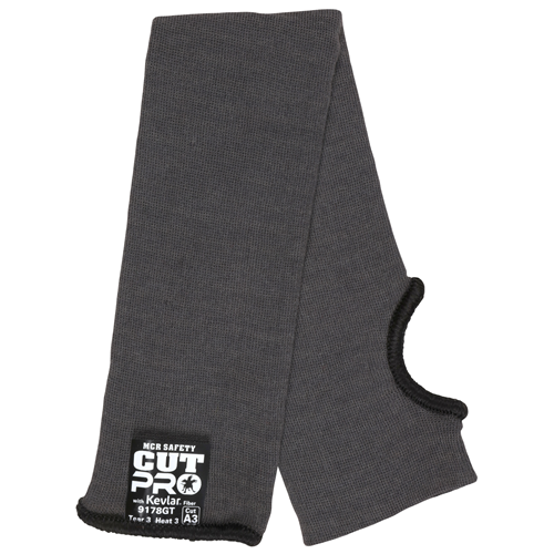 Reg Gray Kevlar 18 Sleeve, Thumb Slot