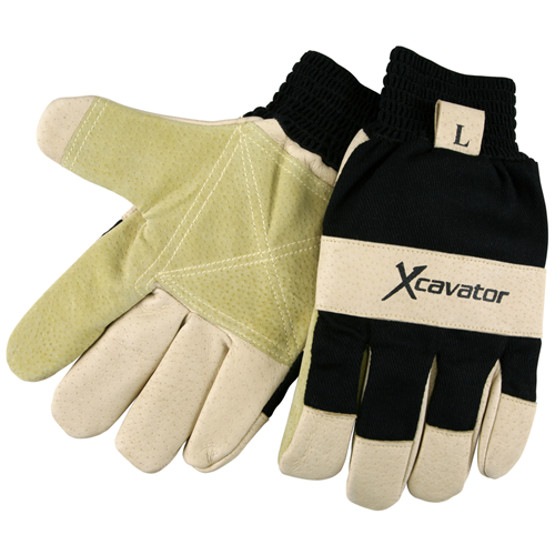 Grain Pig Dbl Palm Mining Glove Kw