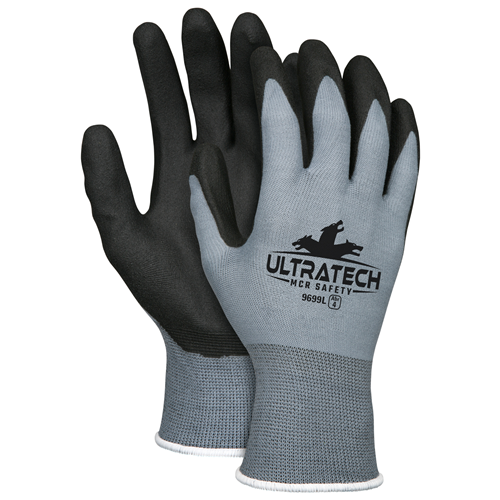 Mcr Safety Ultra Tech Hpt Black 15 Gauge