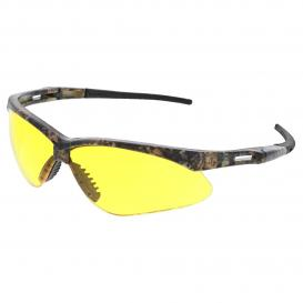 Mcr Safety Mp1 Memphis, Mossy Oak Frame, Amber Uv-a
