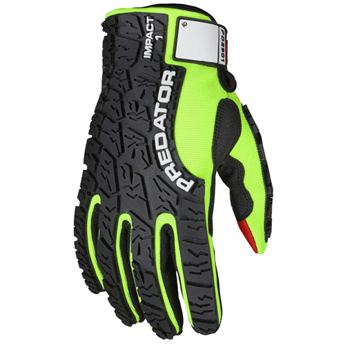 Predator Multi-task Hv Lime Red Pvc Palm