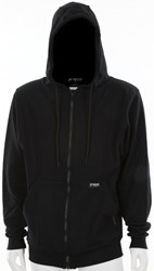 Mcr Safety FR Zip Hooded Sweatshirt Black