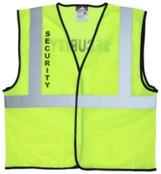 Mcr Safety Class 2, Economy, Mesh, Silkscreened Sec