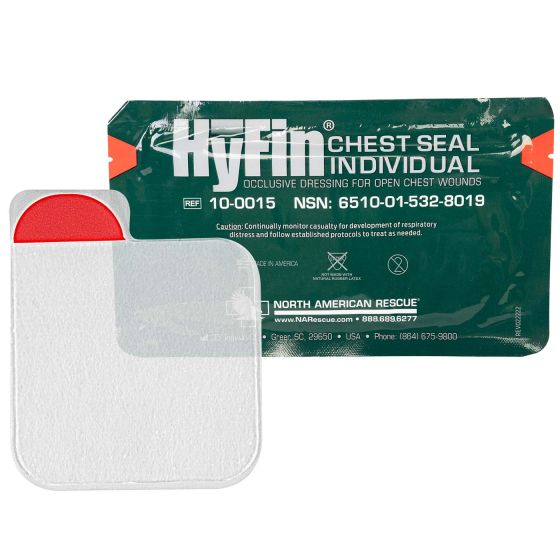 North American Rescue Hyfin Individual Occlusive Chest Seal