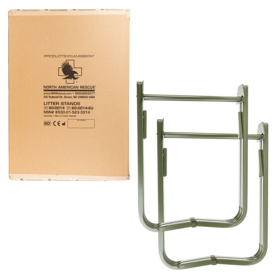 Litter Stands (set Of 2) - 33 In.