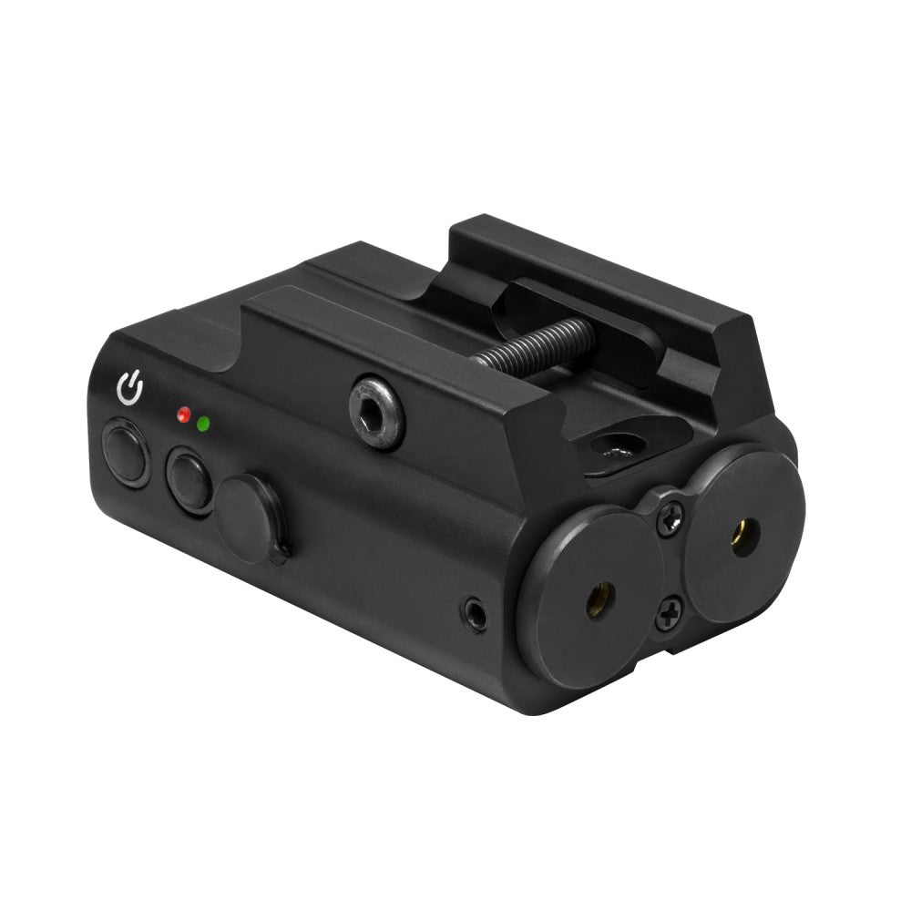 Green And Red Laser Box W/rail Mount