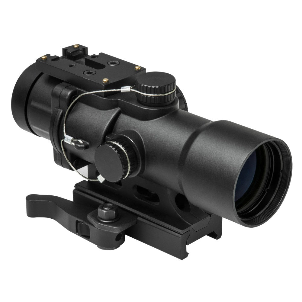 Compact Prismatic Scope - 3.5x32 - Blue/green Illumination