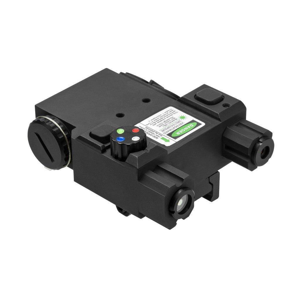 Green Laser & 4 Color Nav Led W/qr Mount