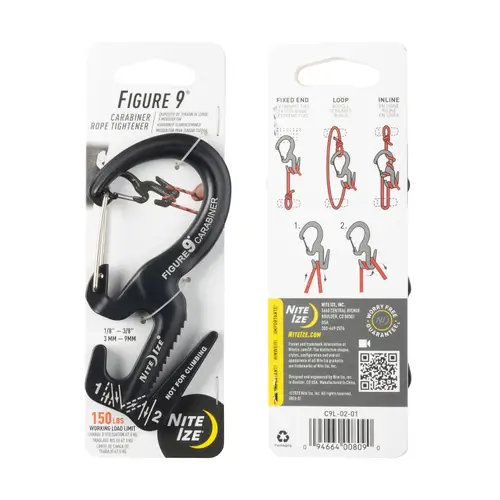 Nite-ize Figure 9 Carabiner Rope Tightener